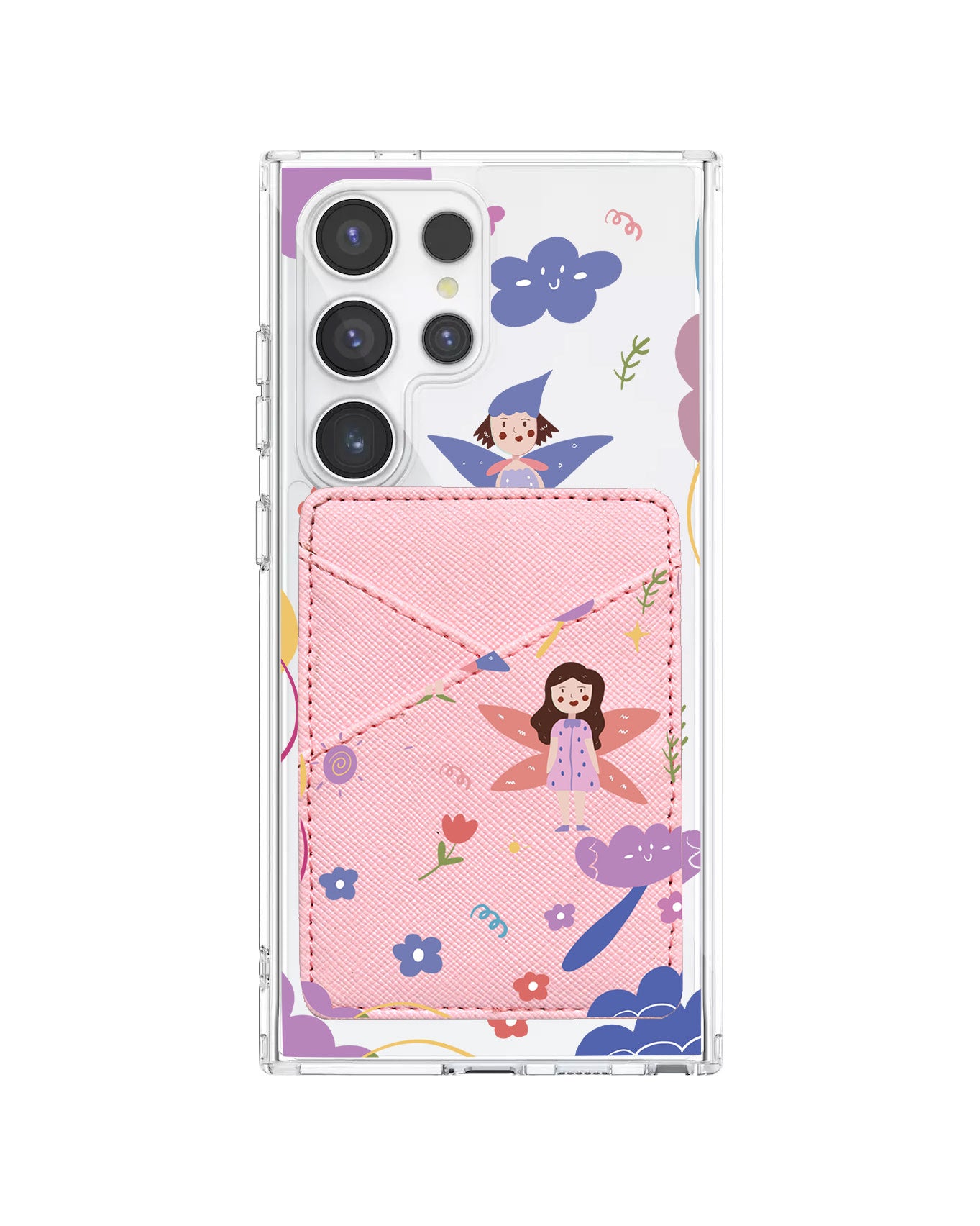 Android Phone Wallet Case - Fairy Pattern