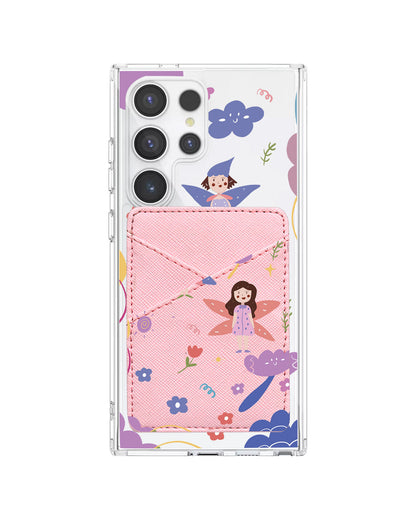 Android Phone Wallet Case - Fairy Pattern