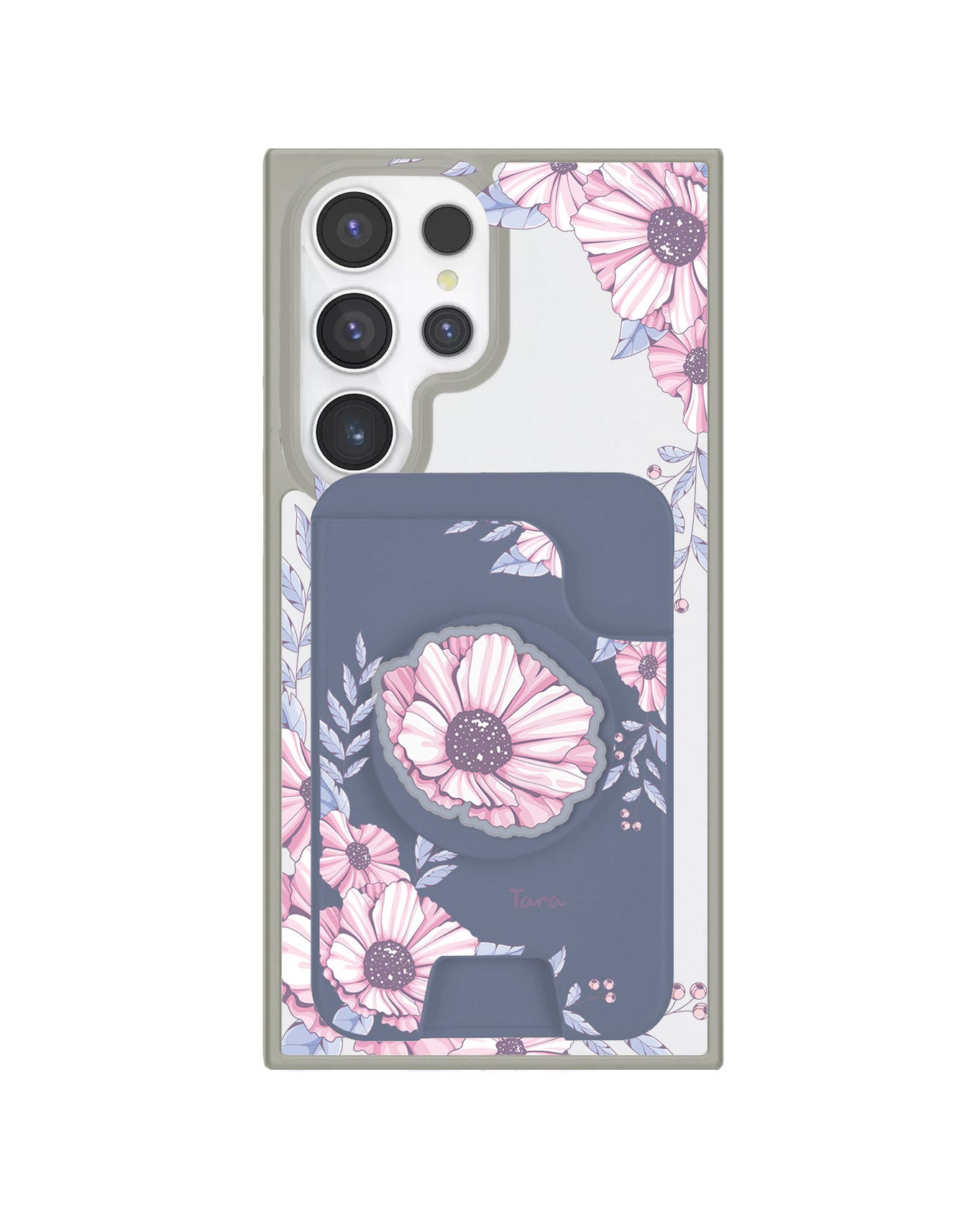 Android Magpop Wallet - Pink Blossom