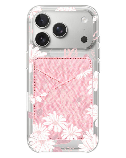 iPhone Phone Wallet Case - Butterfly & Daisy