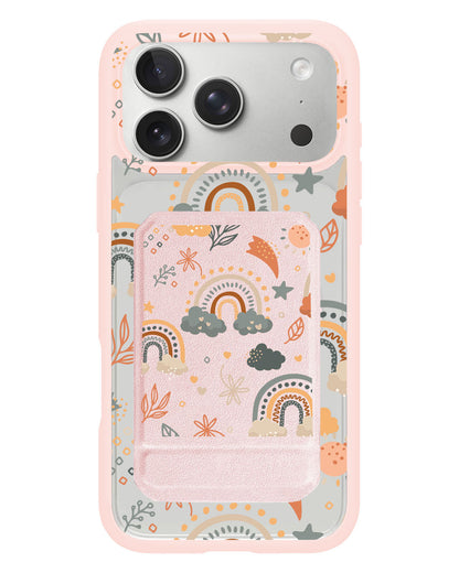 iPhone Magnetic Multifold Wallet - Boho 2.0