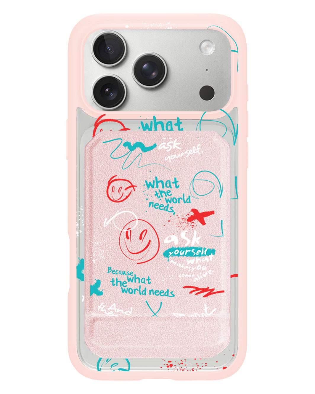 iPhone Magnetic Multifold Wallet - Graffiti 2.0