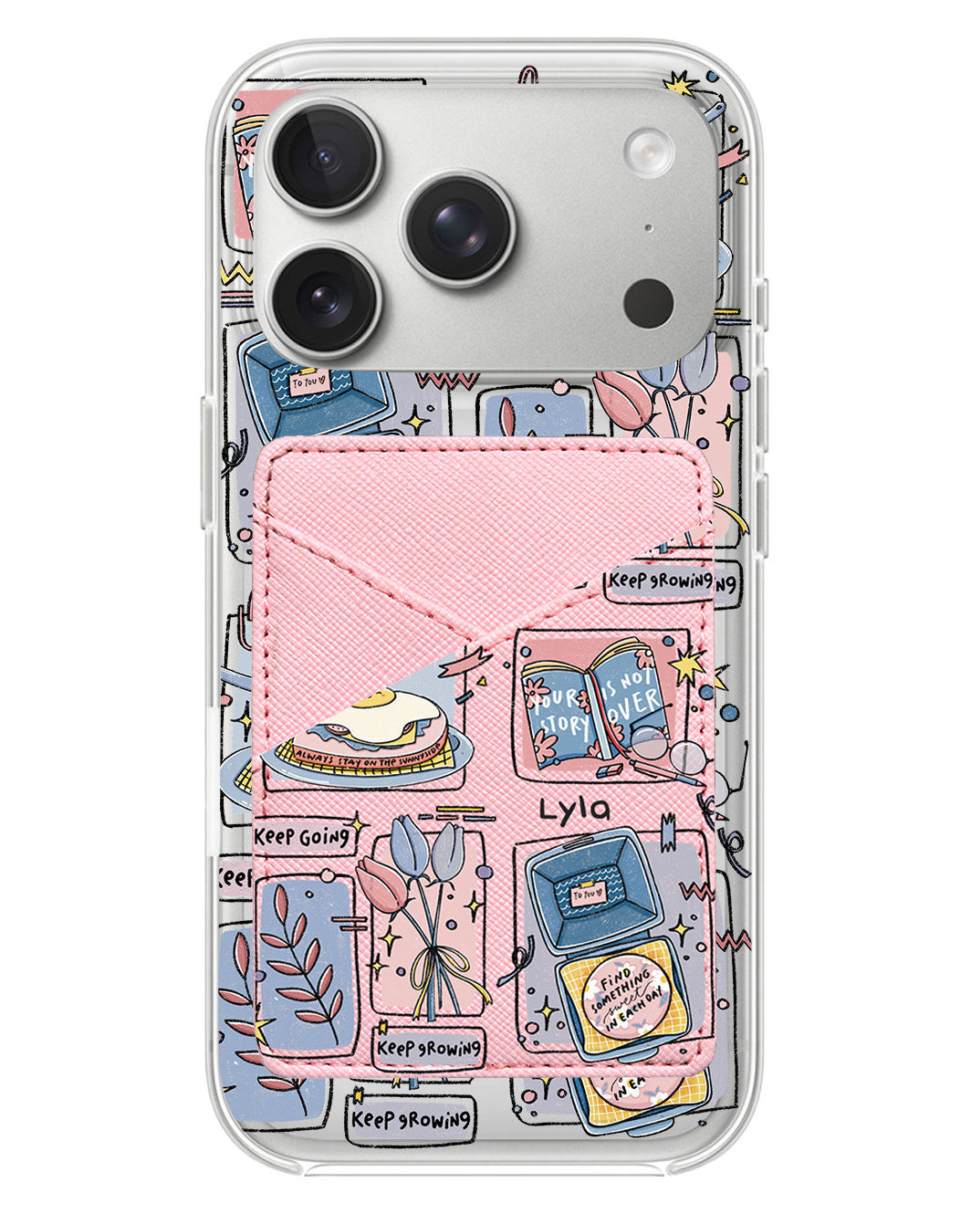 iPhone Phone Wallet Case - Grow (Sunnysidearteu)