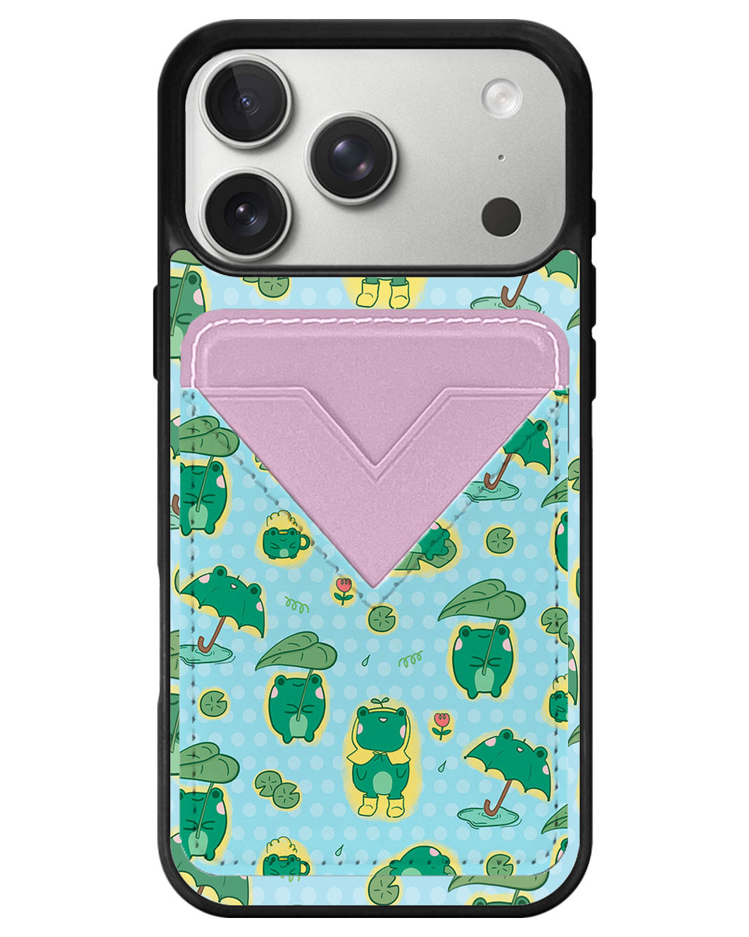 iPhone Avant Wallet Case - Happy Rain