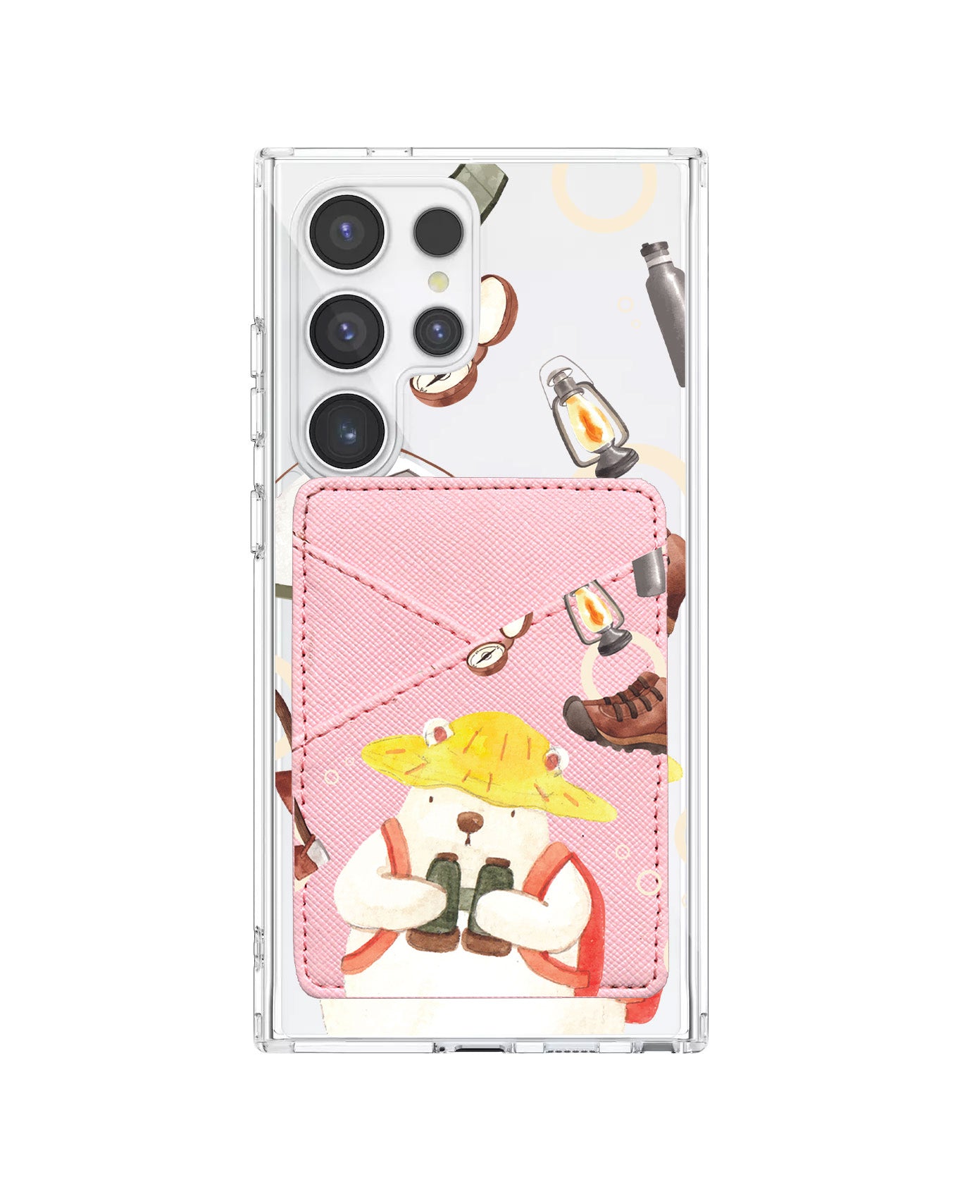 Android Phone Wallet Case - Advanture of Bear