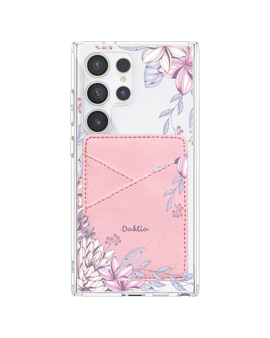 Android Phone Wallet Case - Dahlia