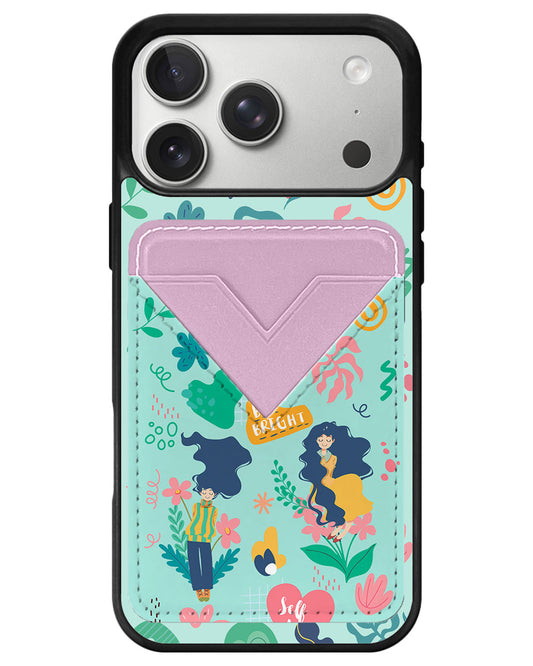 iPhone Avant Wallet Case - Self Love Sticker pack 2.0