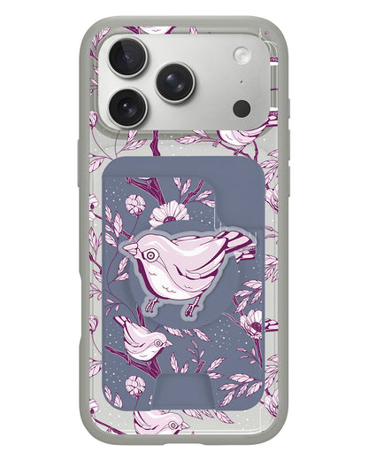 iPhone Magpop Wallet - Lovebird Monochrome 5.0