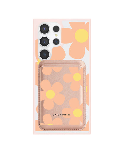 Android Magnetic Wallet Case - Daisy Love