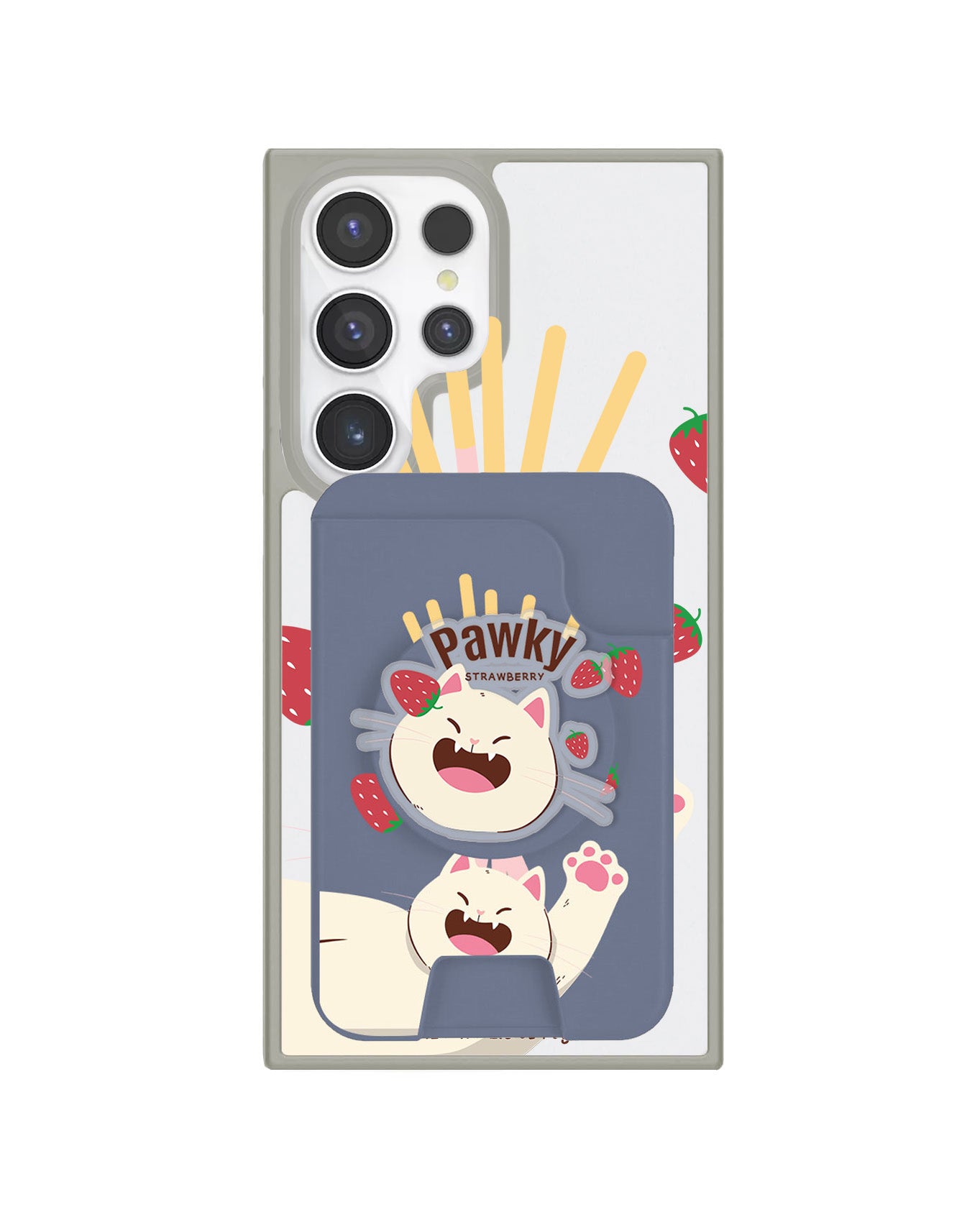 Android Magpop Wallet - Pawky Cat