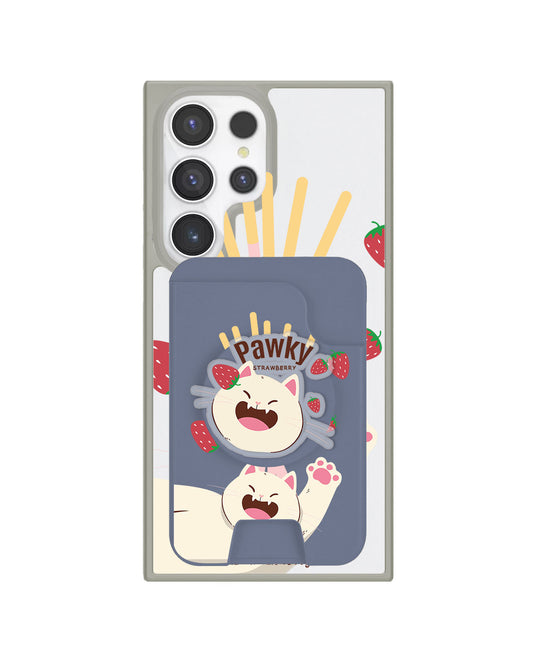 Android Magpop Wallet - Pawky Cat