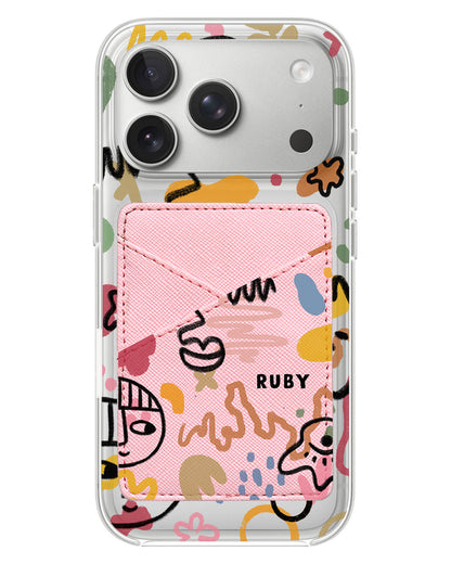 iPhone Phone Wallet Case - Abstract 3.0