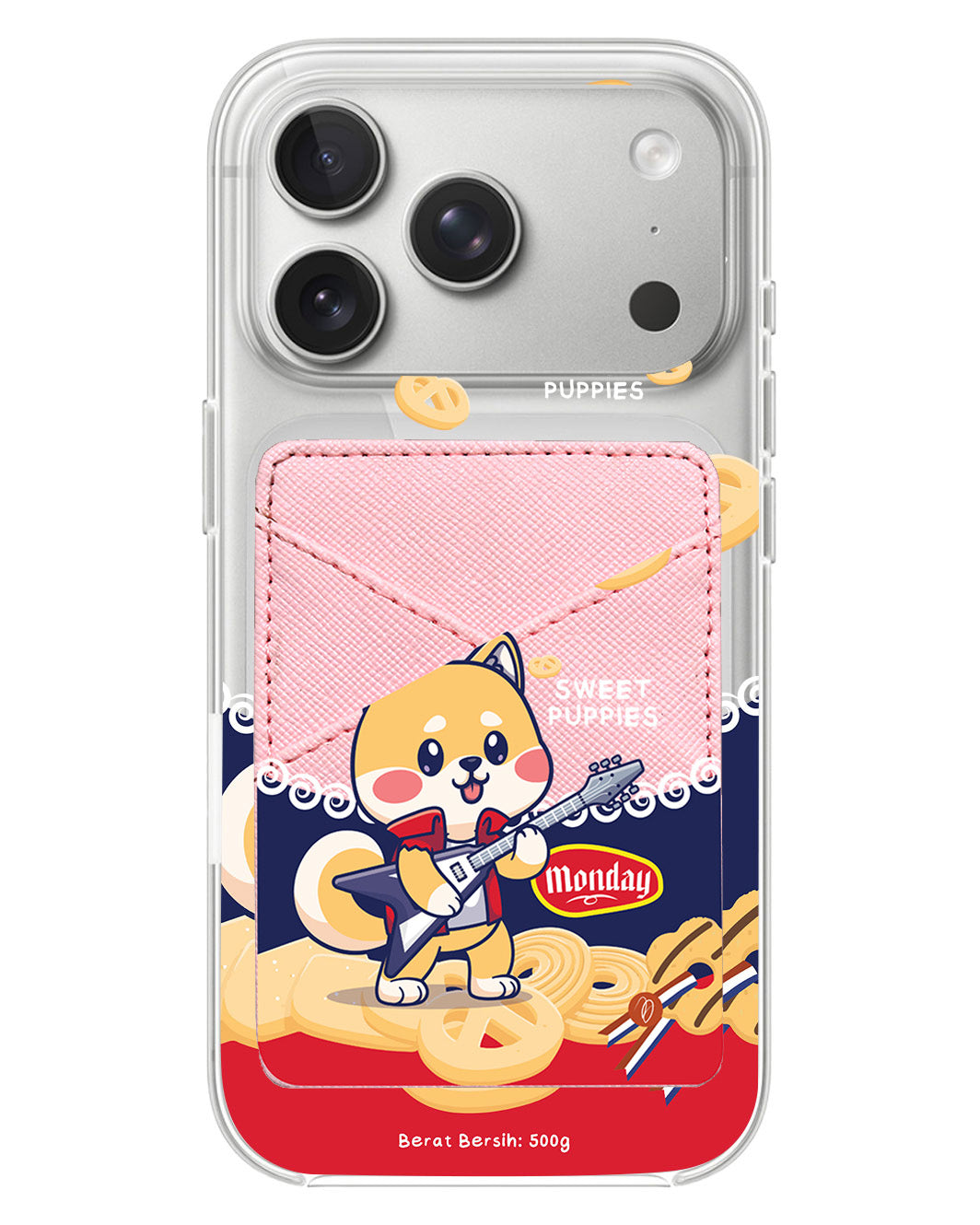 iPhone Phone Wallet Case - Monday