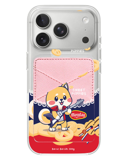 iPhone Phone Wallet Case - Monday