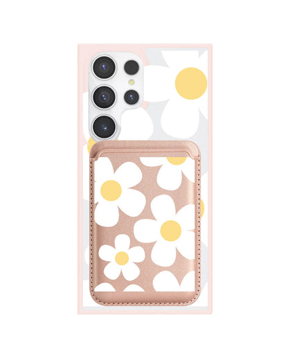Android Magnetic Wallet Case - Daisy 1.0