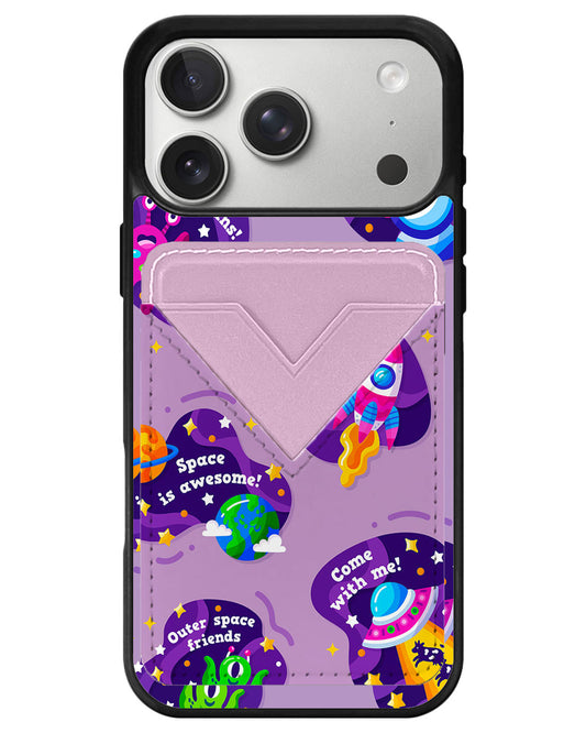 iPhone Avant Wallet Case - Space Traveller