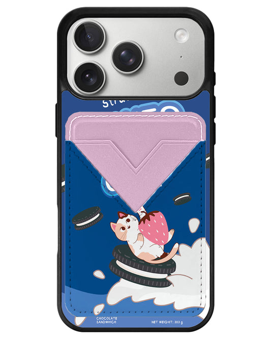 iPhone Avant Wallet Case - Oweo Cat
