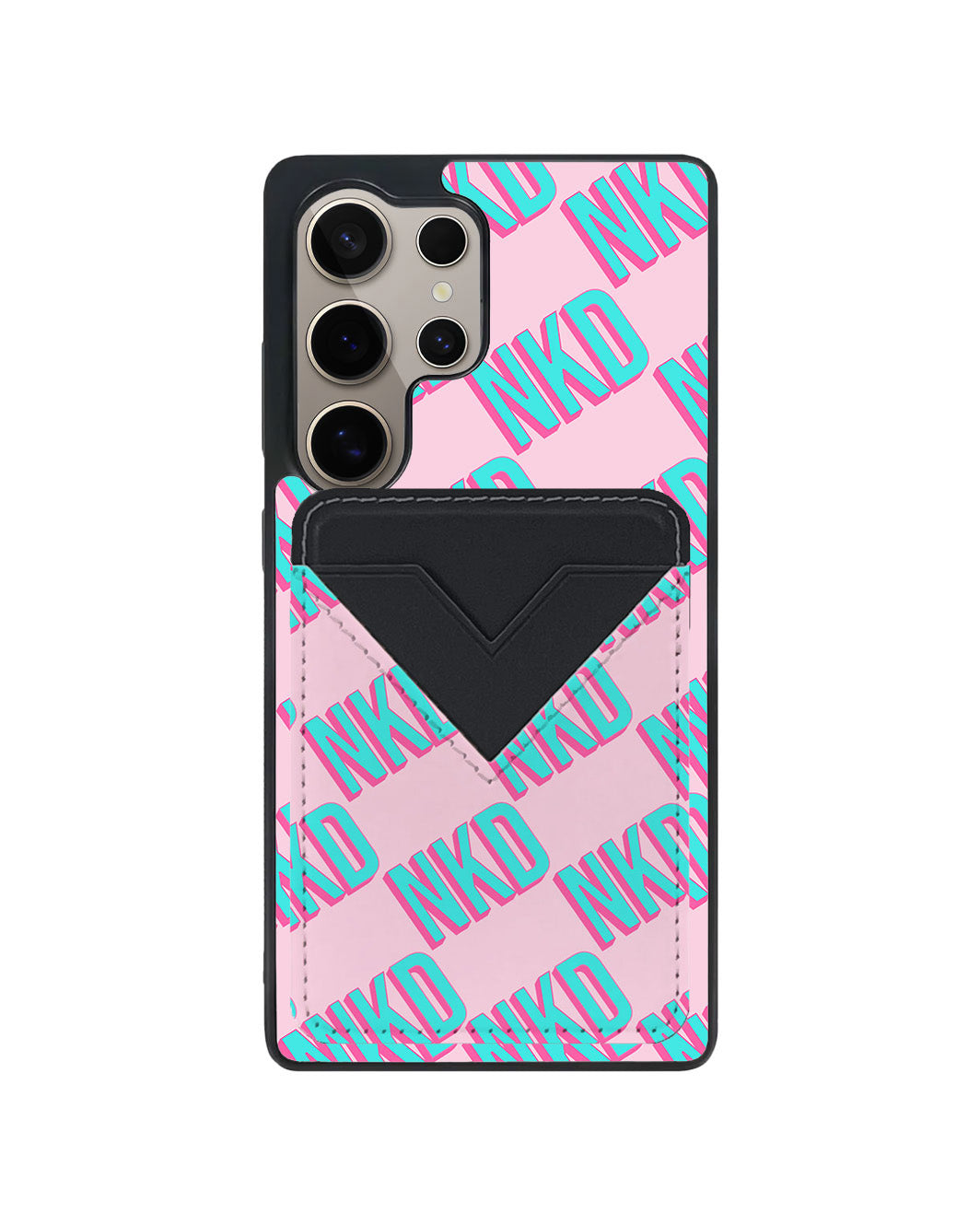 Android Avant Wallet Case - Custom Monogram 3.0 Diagonal Initial 4.0