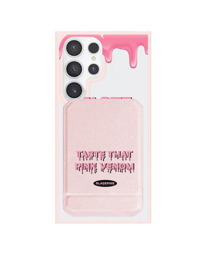 Android Magnetic Multifold Wallet - Pink Venom