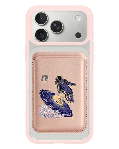 iPhone Magnetic Wallet Case - Out Of This World