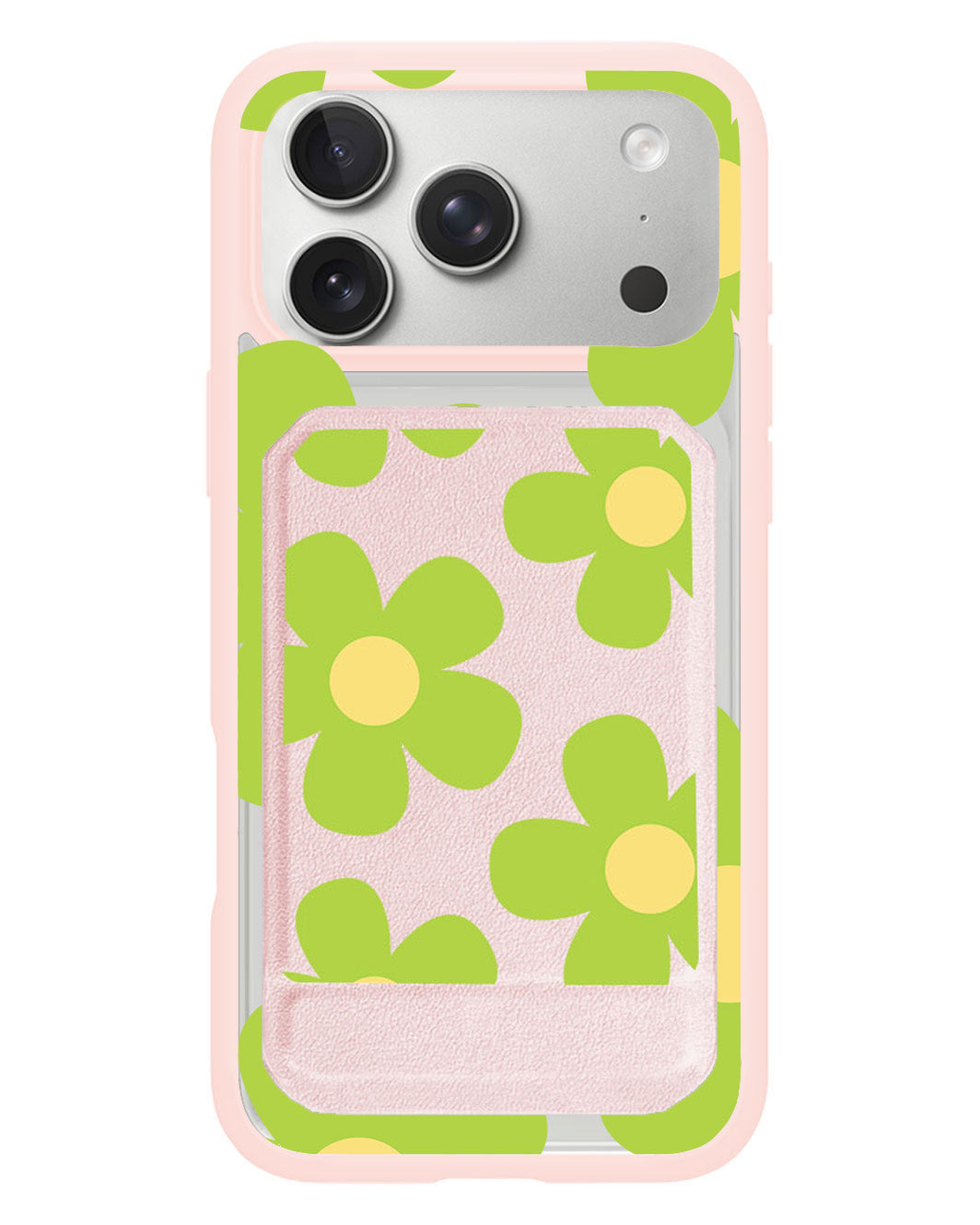 iPhone Magnetic Multifold Wallet - Daisy Bloom