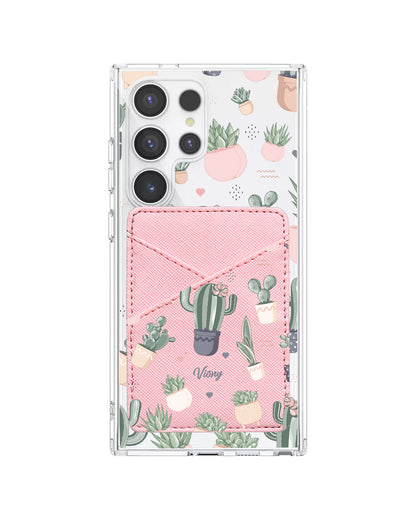 Android Phone Wallet Case - Cactus 2.0