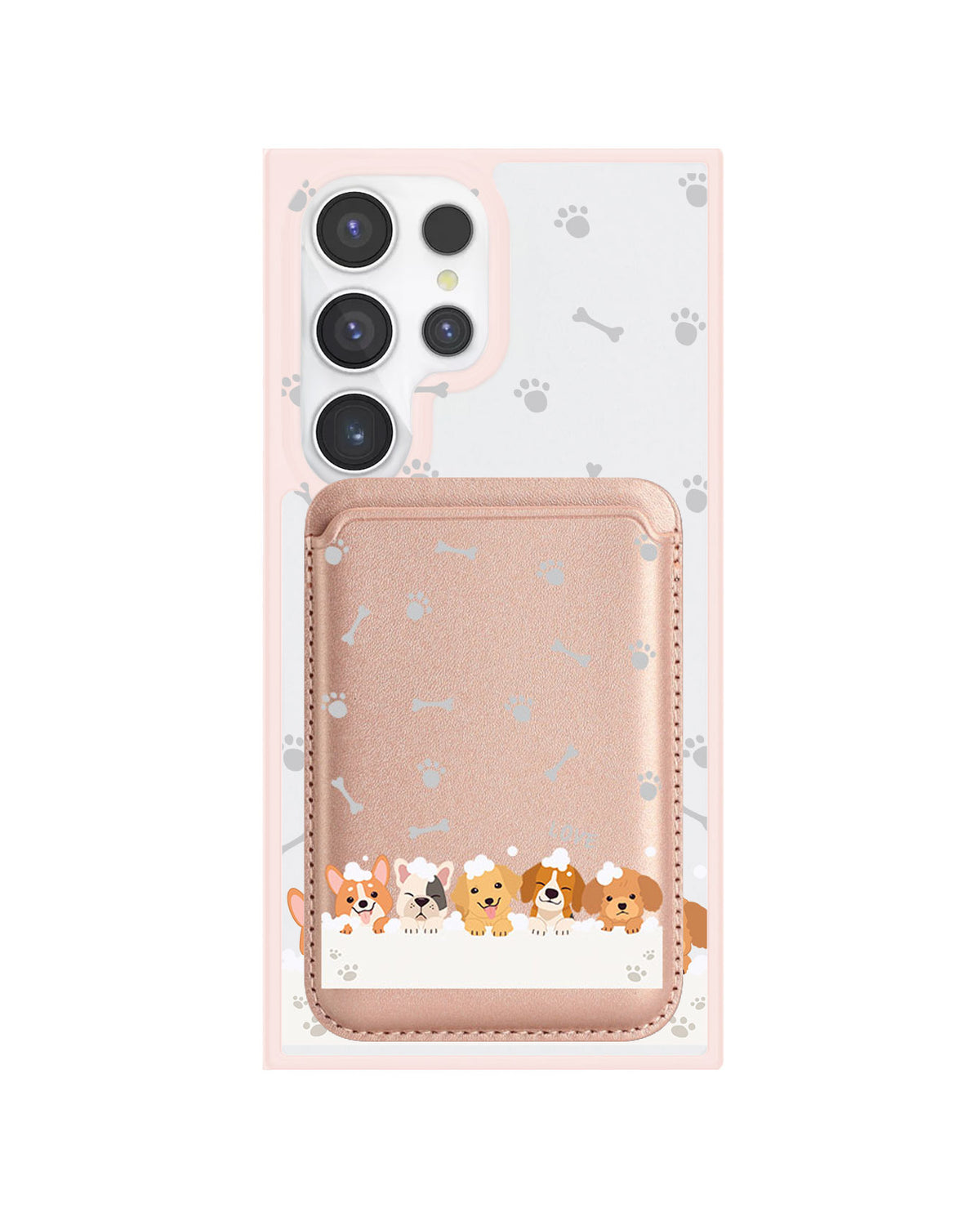 Android Magnetic Wallet Case - Ruff Family 2.0