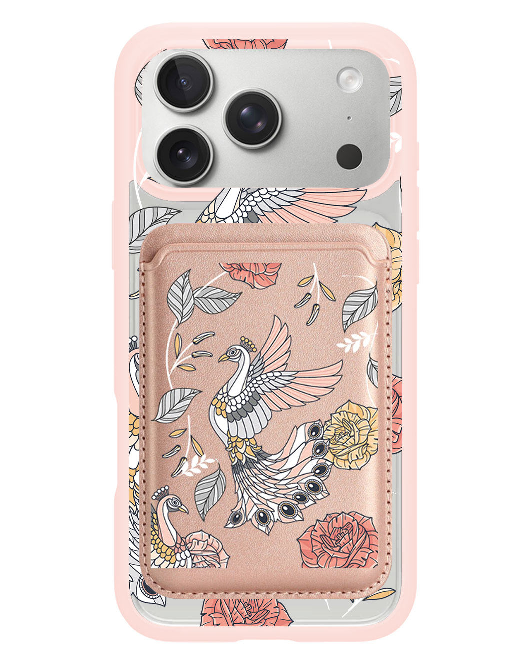 iPhone Magnetic Wallet Case - Bird of Paradise 1.0