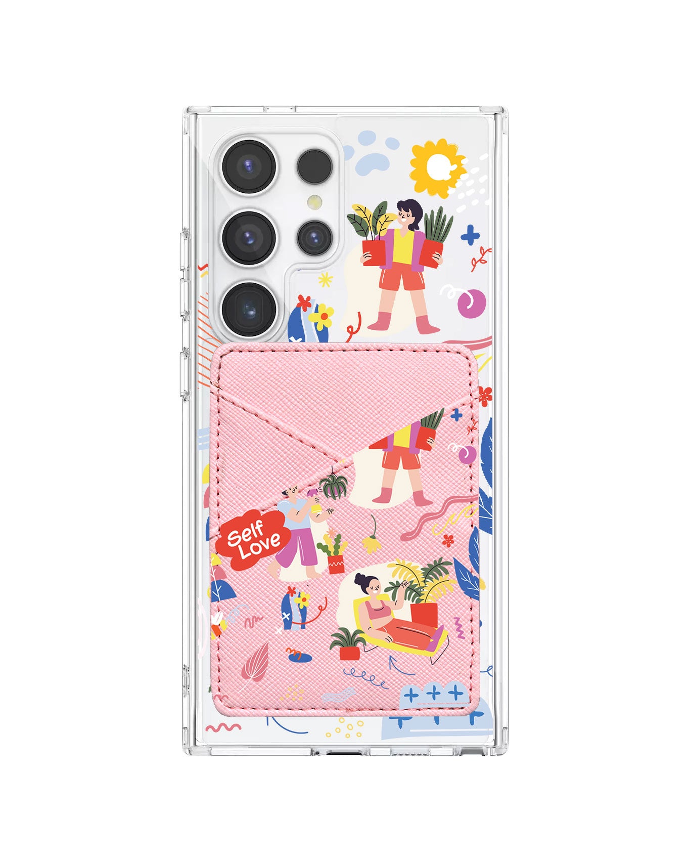Android Phone Wallet Case - Self Love Sticker pack 1.0