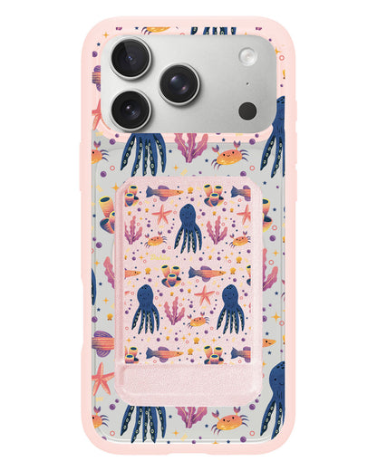 iPhone Magnetic Multifold Wallet - Underwater Dreams 1.0
