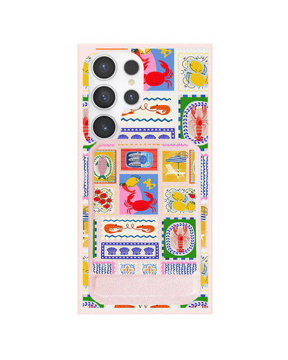 Android Magnetic Multifold Wallet - Seaside Opulence 1.0