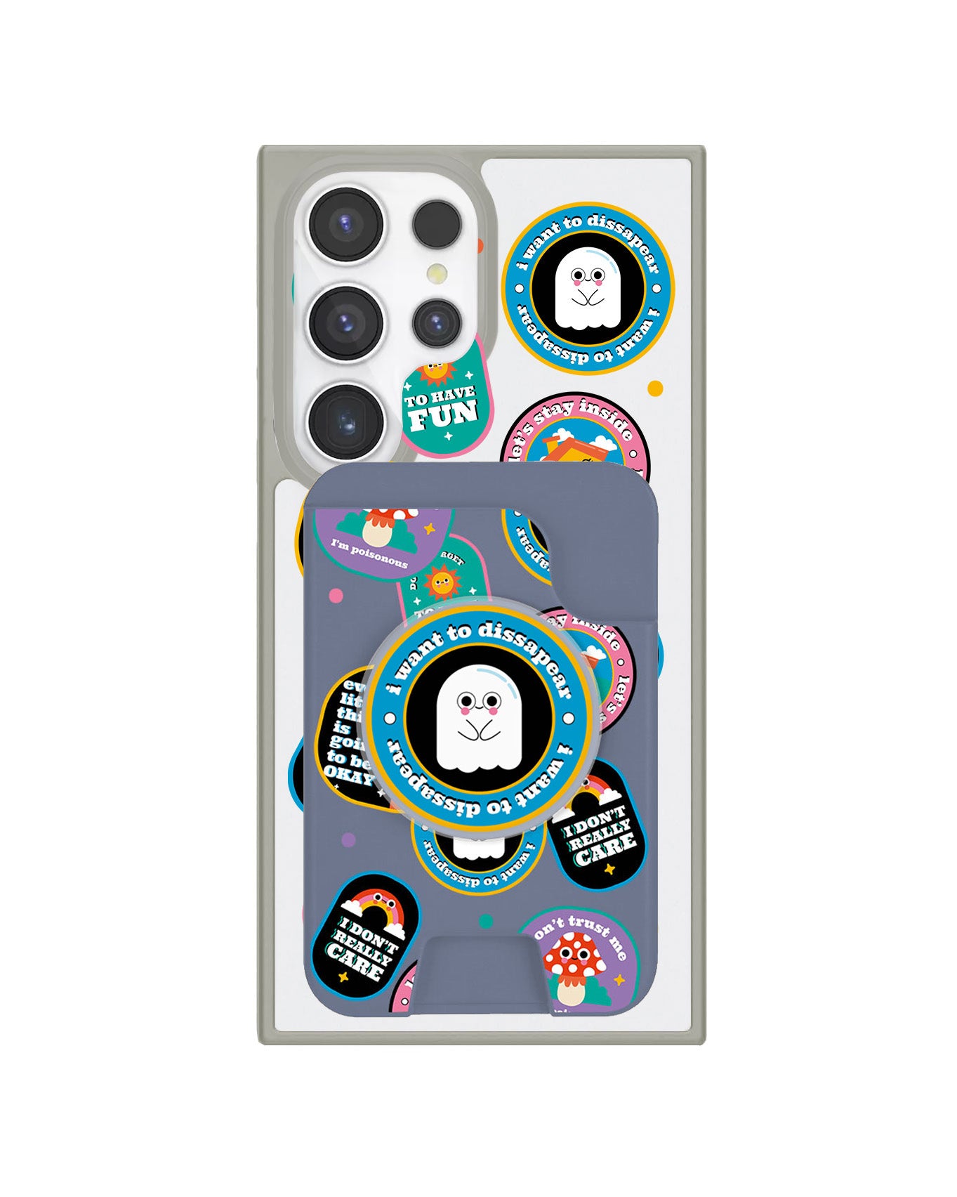 Android Magpop Wallet - Monster Sticker Pack