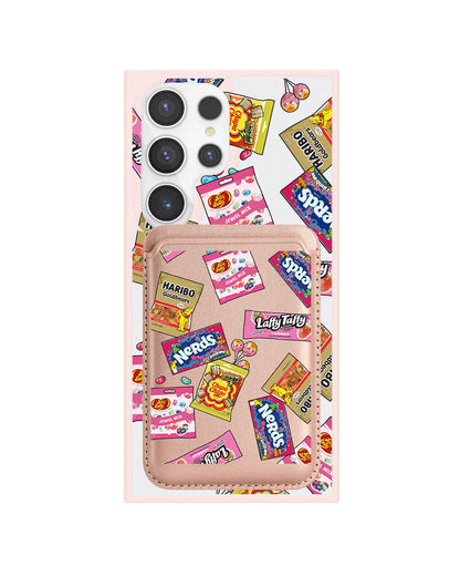 Android Magnetic Wallet Case - Sweets And Gummies