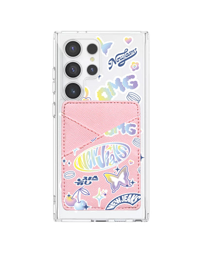 Android Phone Wallet Case - NewJeans OMG 1.0