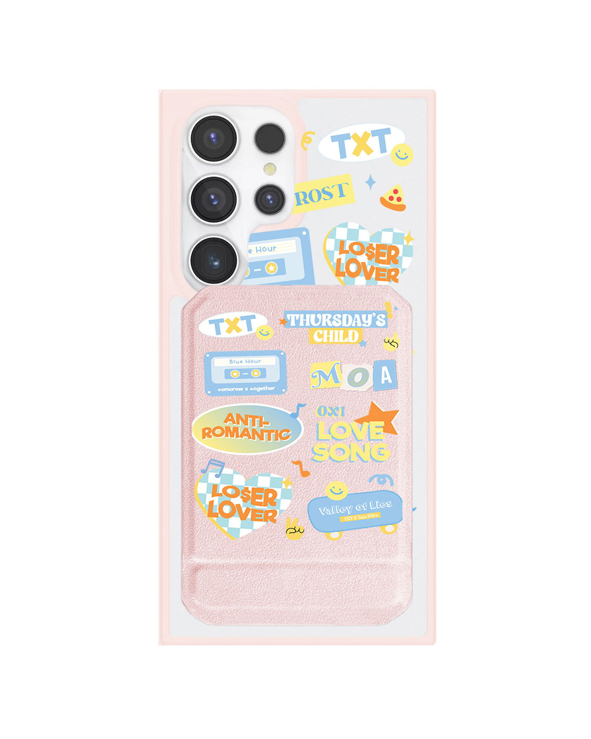 Android Magnetic Multifold Wallet - TXT Sticker