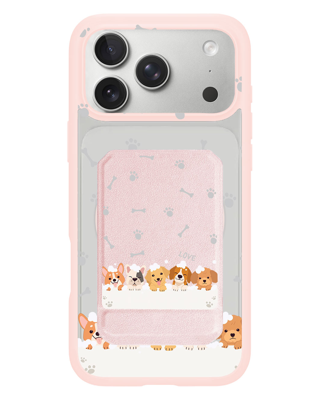 iPhone Magnetic Multifold Wallet - Ruff Family 2.0