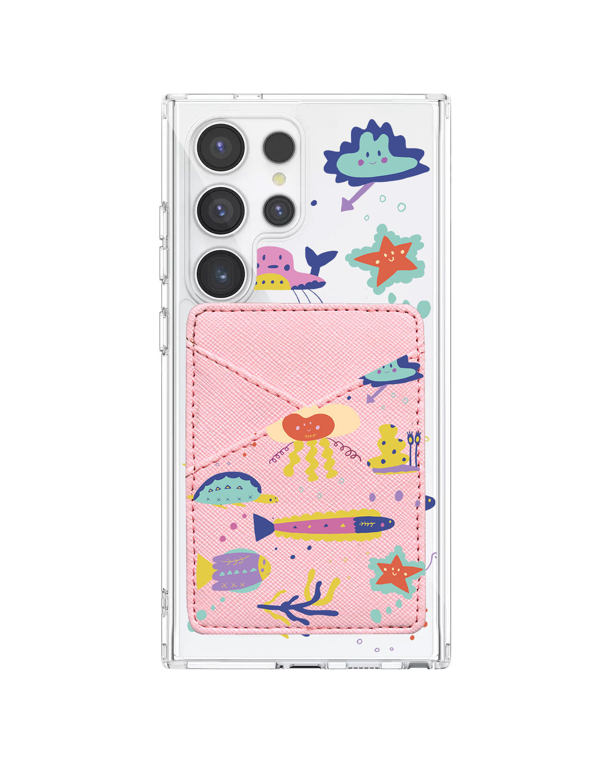 Android Phone Wallet Case - Ocean World
