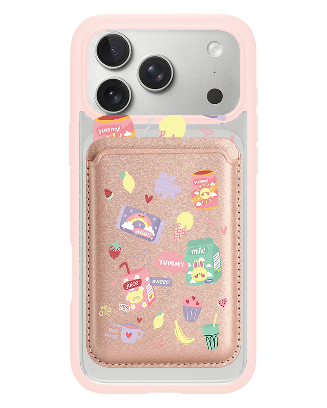 iPhone Magnetic Wallet Case - Sweet & Yummy