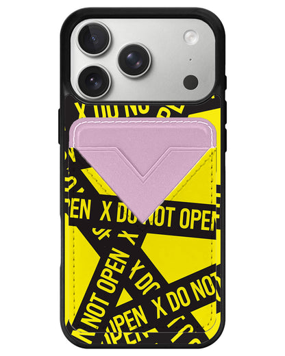 iPhone Avant Wallet Case - Do Not Open 1.0