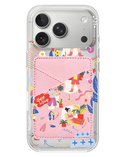 iPhone Phone Wallet Case - Self Love Sticker pack 1.0
