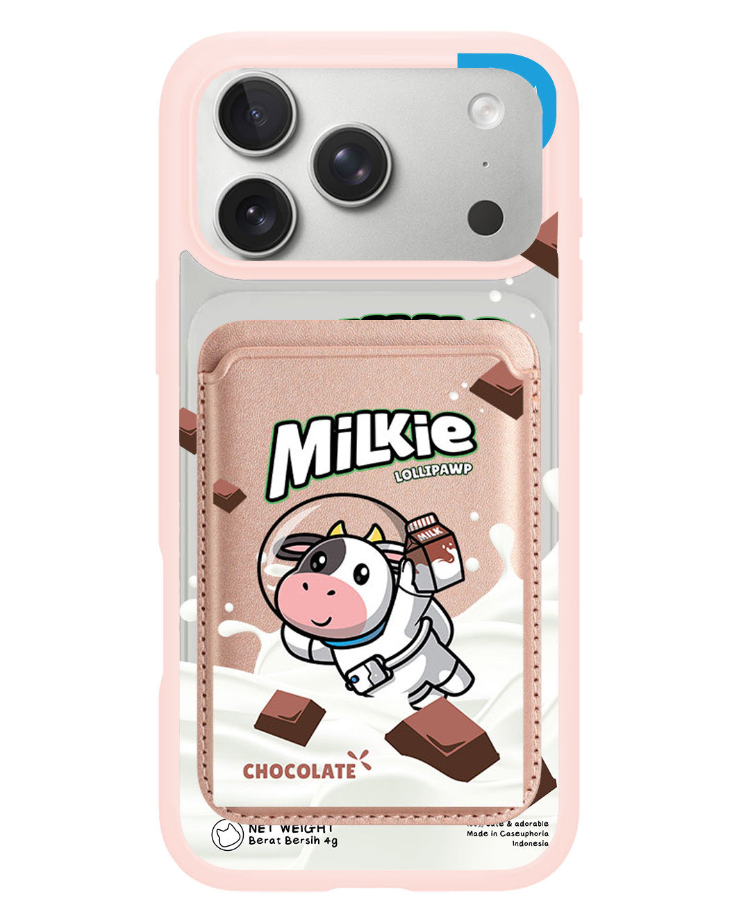 iPhone Magnetic Wallet Case - Milkie