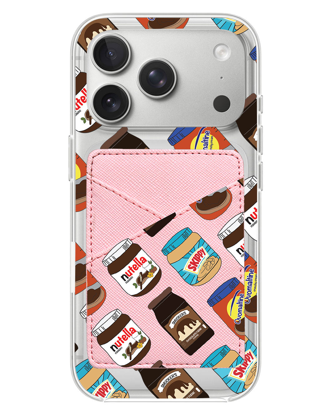 iPhone Phone Wallet Case - Choco Spread