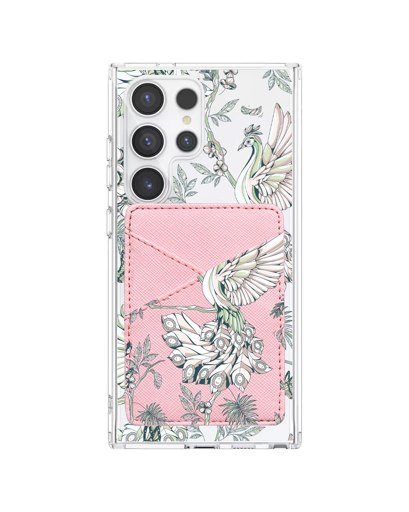 Android Phone Wallet Case - Peacock 4.0