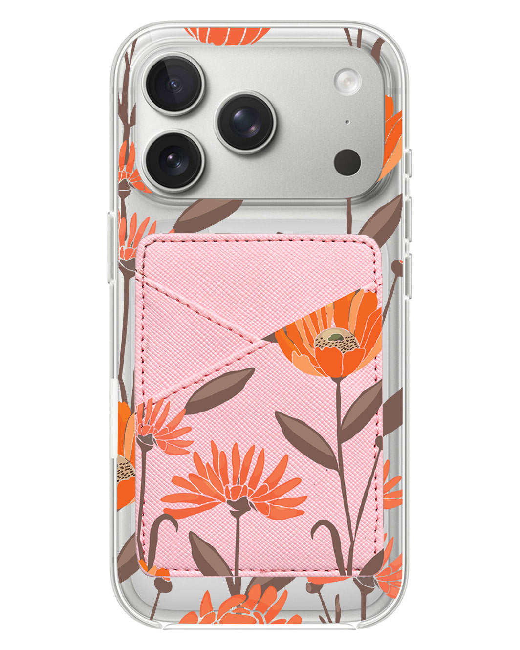 iPhone Phone Wallet Case - November Marigold