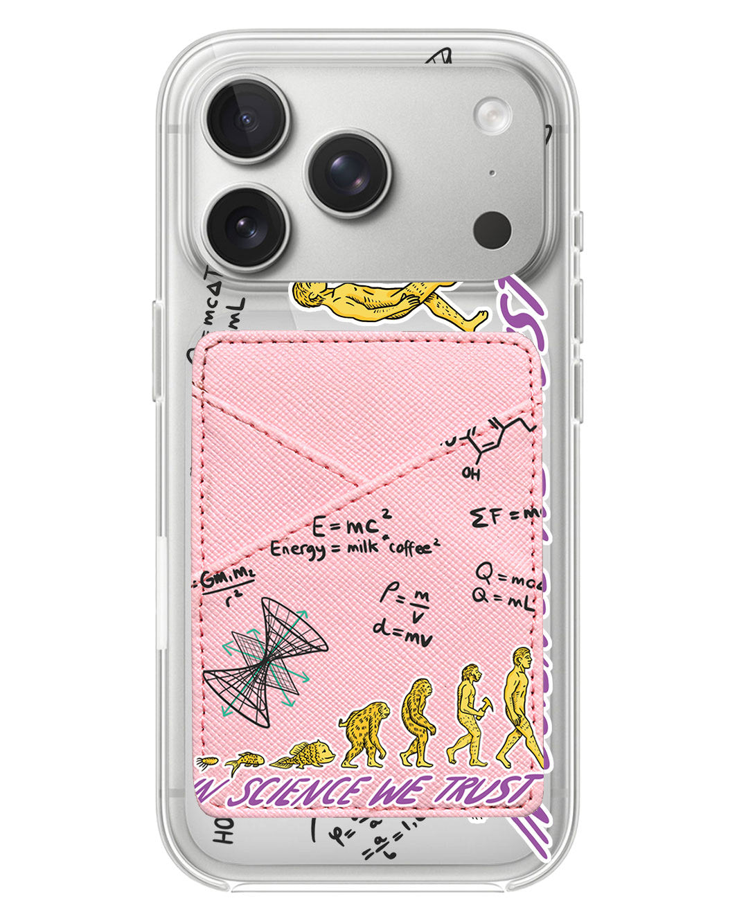 iPhone Phone Wallet Case - Science 1.0