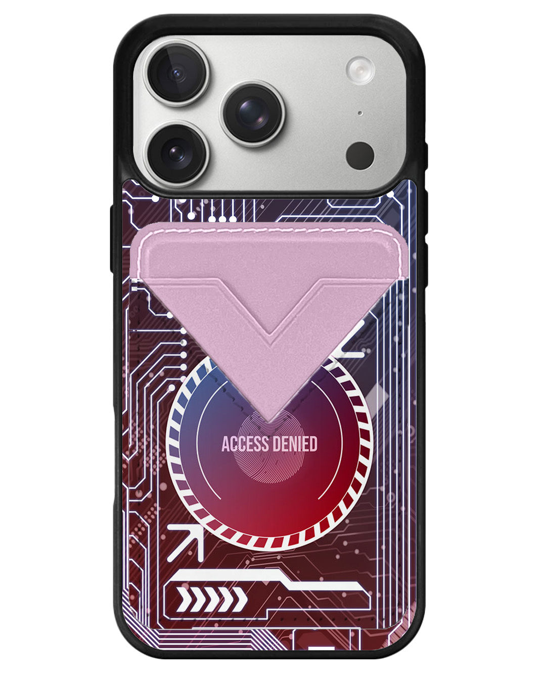 iPhone Avant Wallet Case - Circuit 2.0 Red