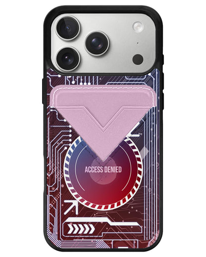 iPhone Avant Wallet Case - Circuit 2.0 Red