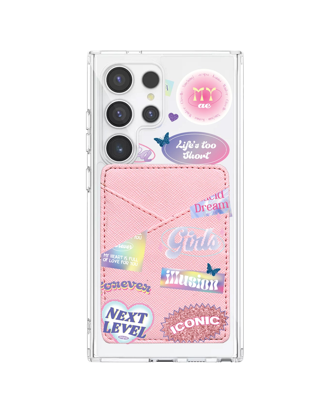 Android Phone Wallet Case - Aespa Girls Pack