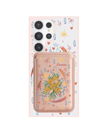 Android Magnetic Wallet Case - Peace