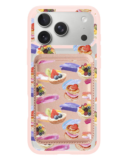 iPhone Magnetic Wallet Case - Fruit Pie